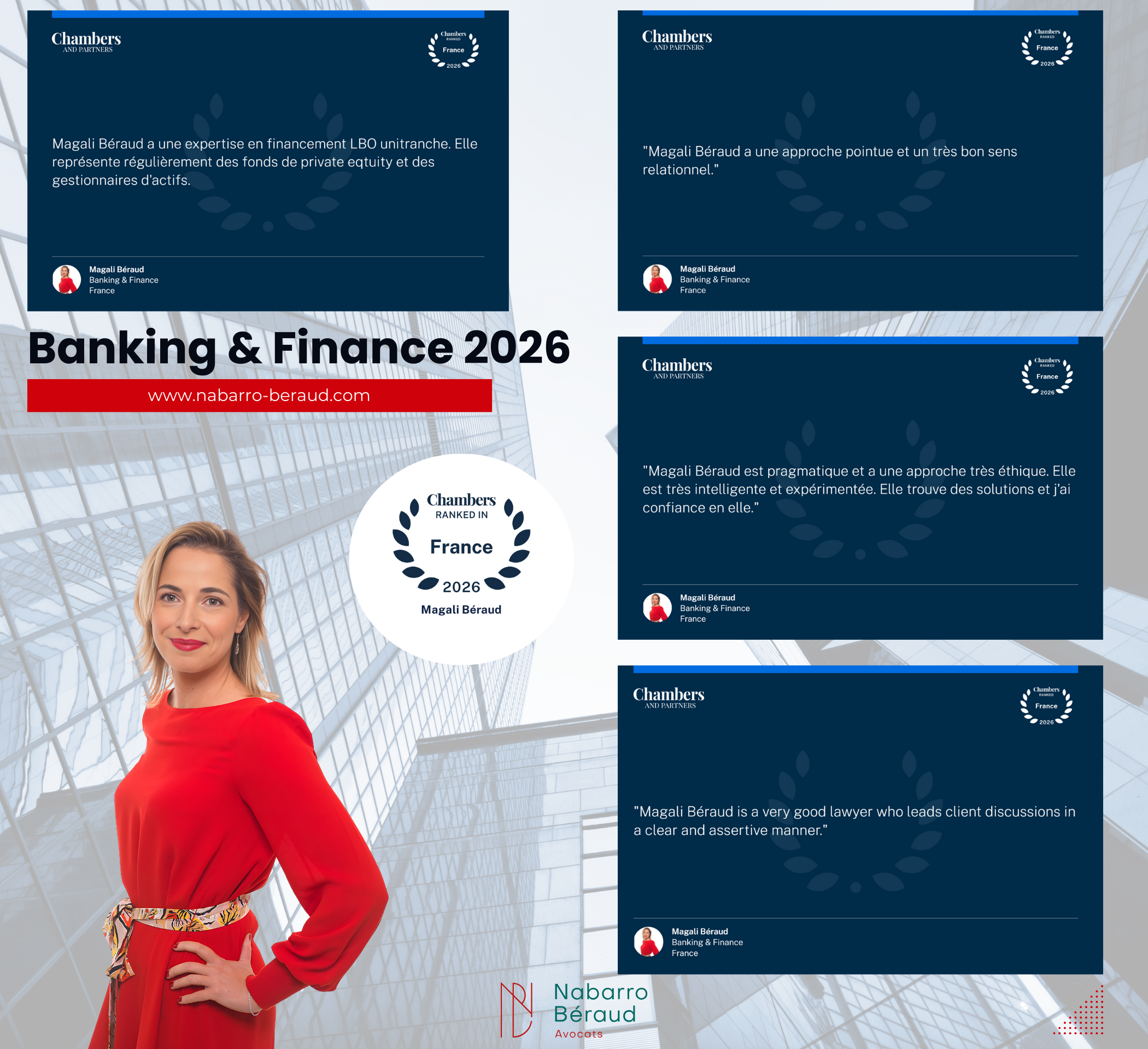 Chambers France 2026 - Magali béraud Nabarro Béraud Avocats