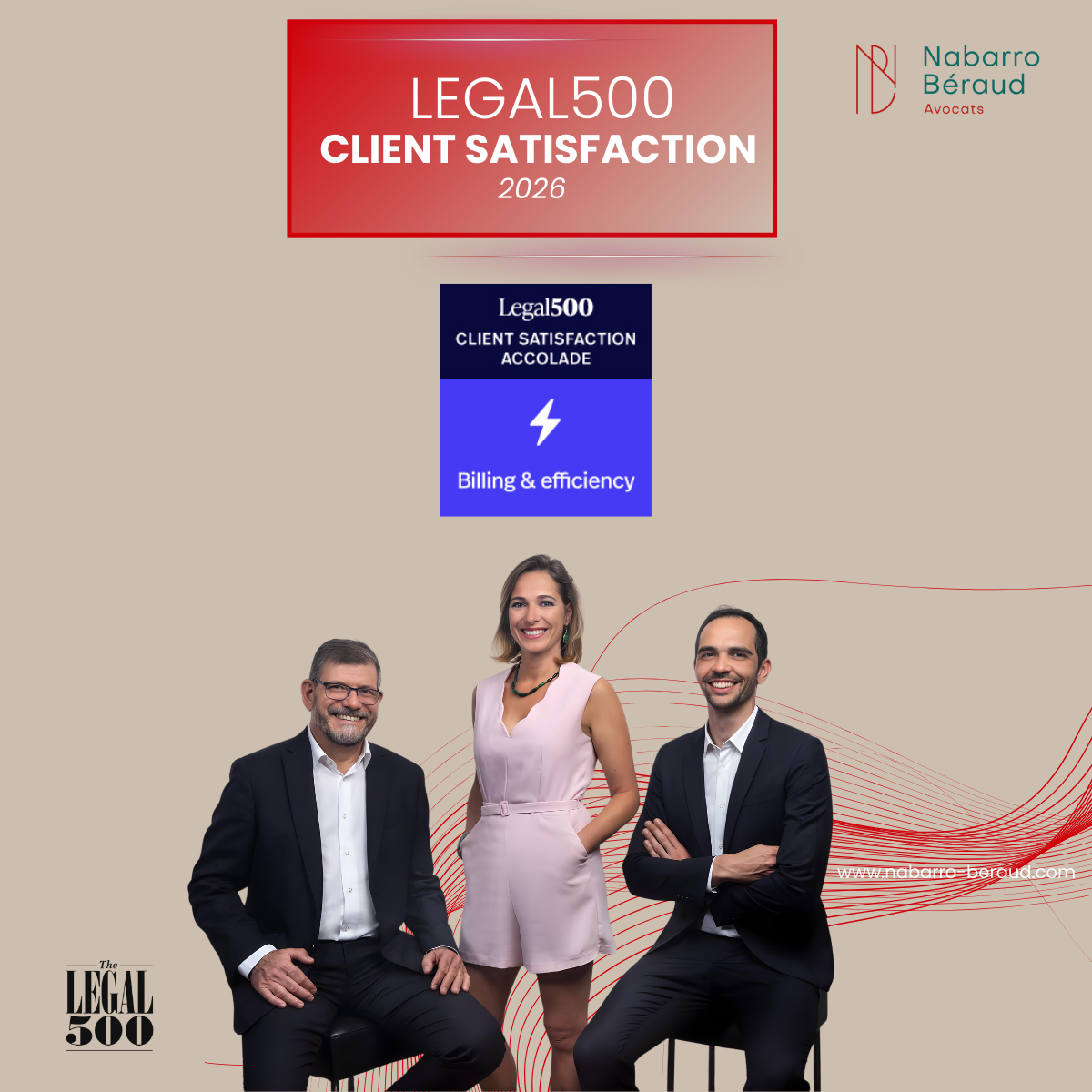 Legal 500 - NBA 2026 Nabarro Béraud Avocats